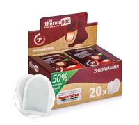 THERMOPAD Chauffe Orteils : 20 Pairs de chaufferettes pour jusqu'à 8 Heures de Chaleur dans Tous Les Chaussures - pour Les Chaussures de Ski et Les Bottes I Utilisation immédiate