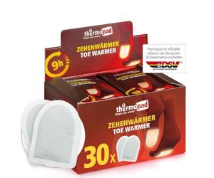 THERMOPAD Chauffe Orteils - L'ORIGINAL : 5, 10 ou 30 Paires de chaufferettes pour jusqu'à 9 Heures de Chaleur dans Tous Les Chaussures - pour Les Chaussures de Ski et Les Bottes