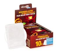 THERMOPAD Medical Lot de 10 pansements chauffants médicaux pour maux de dos - 5, 10 ou 30 pansements chauffants médicaux - Chaleur profonde pendant 12 heures pour soulager les tensions musculaires