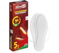 THERMOPAD Semelles chauffantes S-XXL - L'ORIGINAL : 10 Pairs de chaufferettes pour jusqu'à 9 Heures de Chaleur - pour Les Chaussures de Ski et Les Bottes - activé par l'air