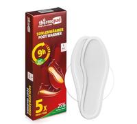 THERMOPAD Semelles chauffantes S-XXL - L'ORIGINAL : 5 Pairs de chaufferettes pour jusqu'à 9 Heures de Chaleur - pour Les Chaussures de Ski et Les Bottes - activé par l'air