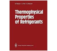 Thermophysical Properties Of Refrigerants