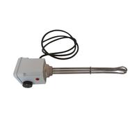 Thermoplongeur 15 kW triphasé 400V 2"1/2 mâle avec thermostat de commande pour chauffage et ECS - THERMADOR RES15000TT