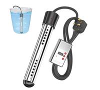 Thermoplongeur électrique, Chauffe-eau Submersible Avec Affichage Numérique De La Température, Mise Hors Tension Automatique, Protection De Sécurité En Acier Inoxydable Pour Usage Domestique