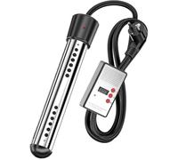 Thermoplongeur électrique - MICH - 2000W - Baignoire et piscine - Acier inoxydable - Synchronisation intelligente - Noir