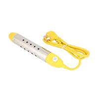 Thermoplongeur en acier inoxydable, tige chauffante, chaudière à eau à mise hors tension automatique (2500W, 1.5m, jaune) -SALALIS