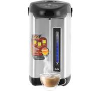 Thermopot - Distributeur d'eau chaude - 4 l - En acier inoxydable - Distributeur d'eau chaude - Thermostat - Bouilloire électrique avec trois méthodes de sortie - Valve de sécurité et protection