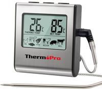Thermopro Tp-16 Grand Thermomètre À Viande Numérique Lcd Pour Barbecue, Fumoir, Four Et Cuisine - Conseils De Sécurité Pour La Résistance À La Chaleur
