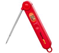 ThermoPro TP03 Thermomètre de Cuisine Thermomètre Numérique pour Aliments avec Rétro-éclairage et Aimant pour la Cuisson du Thermomètre à Viande pour BBQ