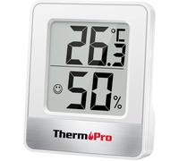 ThermoPro TP49 Petit hygromètre numérique Thermomètre d'ambiance Thermomètre d'ambiance Moniteur de température et hygromètre