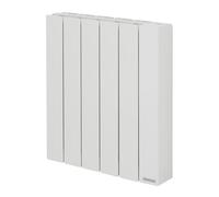 Radiateur chaleur douce Baléares 2 horizontal blanc 1250W - blanc - blanc