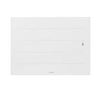 Thermor Radiateur électrique Ovation 3 - 1000 W - à inertie aluminium - Blanc horizontal