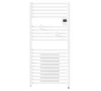 Thermor Sèche-serviettes électrique RIVA 5 Étroit 1500W (1000W+500W) soufflant Blanc brillant