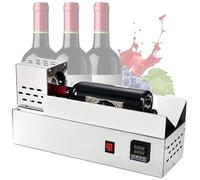 Thermorétracteur de capsule de bouteille de vin, machine de rétrécissement de capuchon de bouteille de vin, diamètre d'étanchéité maximum 5S-8S 80MM, technologie de chauffage en céramique