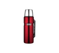 Thermos 1.2 litre stainless food flask, red 184803