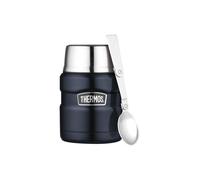 Thermos 123188 Porte-Aliments Isotherme Thermos « King » 0,47 L Bleu Marine, À Double Paroi