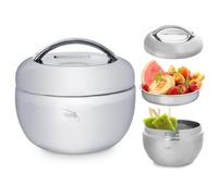 Thermos alimentaire - ORION - 1L - Acier inoxydable - Pratique - Durable