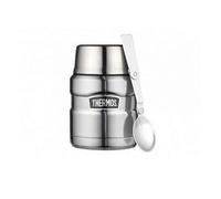 thermos boîte alimentaire isotherme 0.45l argenté 105758