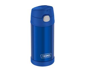 Thermos Bouteille Isotherme 4030.401.035 Fun TAINER 355 ML Bouteille Isotherme, Acier Inoxydable, Bleu, 7, 6 x 17, 7 cm, Acier Inoxydable, Bleu, 7,6 x 7,6 x 17,7 cm