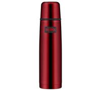 Thermos Light & Compact Stainless Steel Flask, Red, 1 Litre