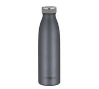 THERMOcafé by THERMOS TC Bottle Bouteille isotherme en acier inoxydable résistant aux boissons gazeuses Gris graphite mat 0,50 l 12 h chaud 24 h froid Anti-fuite Pour l'école, les déplacements et le