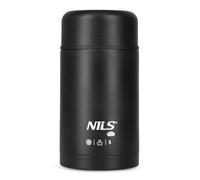 Thermos de repas - NILS CAMP - NC3802 - 1000 ml - Noir - Acier inoxydable - Sans BPA - Double paroi