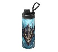 Thermos de sport Flying Dragon de 532 ml, thermos de voyage en acier inoxydable, adapté pour le cyclisme, la gym, le basket-ball, le thermos d'extérieur