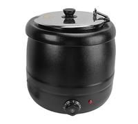Thermos électrique 10L, Bouilloire à Soupe 400W avec Doublure Amovible en Acier Inoxydable, Isolation Thermique, Chauffe-soupe, pour Fête, Restauration, Restaurants, Cuisiniers