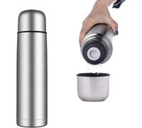 Thermos en acier inoxydable, capacité 0,75 L, bouchon à vis, design moderne, 075 litres, 4 Thermos ++ pas cher