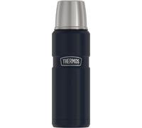 Thermos en acier inoxydable King - Isolation sous vide - 470ml - Bleu minuit mat