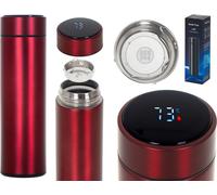 Thermos flask smart LED thermo tube 500ml bordeaux