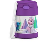 THERMOS FUNTAINER 10 Ounce Stainless Steel Vacuum Insulated Kids Food Jar, Frozen 2