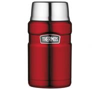 Thermos Stainless King Récipient alimentaire isotherme en acier inoxydable, Acier inoxydable, framboise, 0,71 Liter