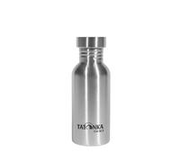 Tatonka Gourde en acier inoxydable Hot + Cold Stuff Bamboo Lid 500 ml - Bouteille isotherme incassable avec couvercle en bambou - Passe au lave-vaisselle et sans BPA - 0,5 l