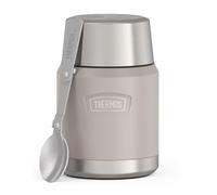 Thermos Pot alimentaire ICON 470ml – inox 18/8 double paroi, garde chaud/froid, beige mat