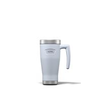 Thermos - Icon Harebell Blue Tasse de voyage (470 ml), tasse à café isotherme réutilisable en acier inoxydable pour boissons chaudes ou froides, bouteille d'eau scellée sous vide avec un couvercle