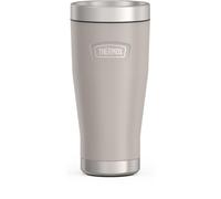 Thermos Icon MUG 0,47 l, beige/grès mat, gobelet isotherme, 470 ml, en acier inoxydable, 7 h chaud/22 h froid, passe au lave-vaisselle, entièrement étanche, sans BPA