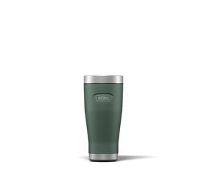 Thermos Icon Rock Cap - Gobelet de voyage isotherme réutilisable en acier inoxydable pour boissons chaudes ou froides, bouteille d'eau scellée sous vide avec couvercle anti-fuite, 470 ml, pour
