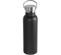 Thermos Isotherme 600 ml en Acier Inoxydable|Zelected Daily|Garde Chaud 8h et Froid 12h|Couvercle Verrouillable Anti-Fuites|Noir