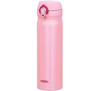 Thermos JNL-502 CP en acier inoxydable, verrous d’isolation sous vide, rose corail, 0,5 L, ouverture par simple contact