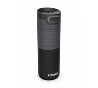 KAMBUKKA Etna Grip Black Steel Gobelet Isotherme Unisex-Adult, 500 ML