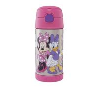 Thermos kids FUNTAINER STRAW BOTTLE DISNEY Bouteille isotherme pour enfant en acier inoxydable avec paille 0,35 l Bouteille isotherme pour enfant avec paille 12 h au froid Passe au lave-vaisselle Sans