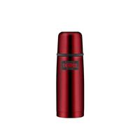 Thermos Light & Compact Stainless Steel Flask, Red, 0.35 Litre