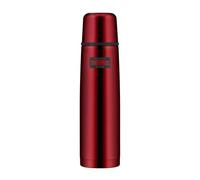 Thermos Light & Compact Stainless Steel Flask, Red, 1 Litre