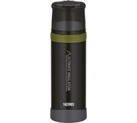 Thermos Mountain Beverage Bottle Bouteille Isotherme, En Acier Inoxydable, 0,75 L, Avec Gobelet, Chaude 24 H/24 H Froide, Légère, Robuste, Bouchon Démontable, Sans Bpa