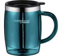 Thermos Tasse isotherme TC Desktop Cup 0,35 l – inox/plastique, couvercle anti-éclaboussures
