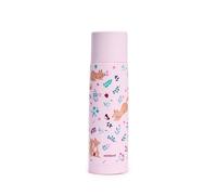Miniland – Bouteille isotherme bébé Squirrel 500 ml inox, chaud/froid >24h, fermeture anti-goutte