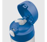 Thermos pour enfants avec paille Thermos 0,35l bleu