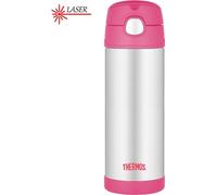 Thermos pour enfants avec paille Thermos 0,47l rose