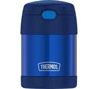 RMOVR THERMOS KIDS FUNTAINER FOOD JAR Récipient isotherme pour enfants, 0,30 l, bleu marine, avec cuillère pour enfants, 5 h chaud/7 h froid, absolument étanche pour soupe, céréales, pause